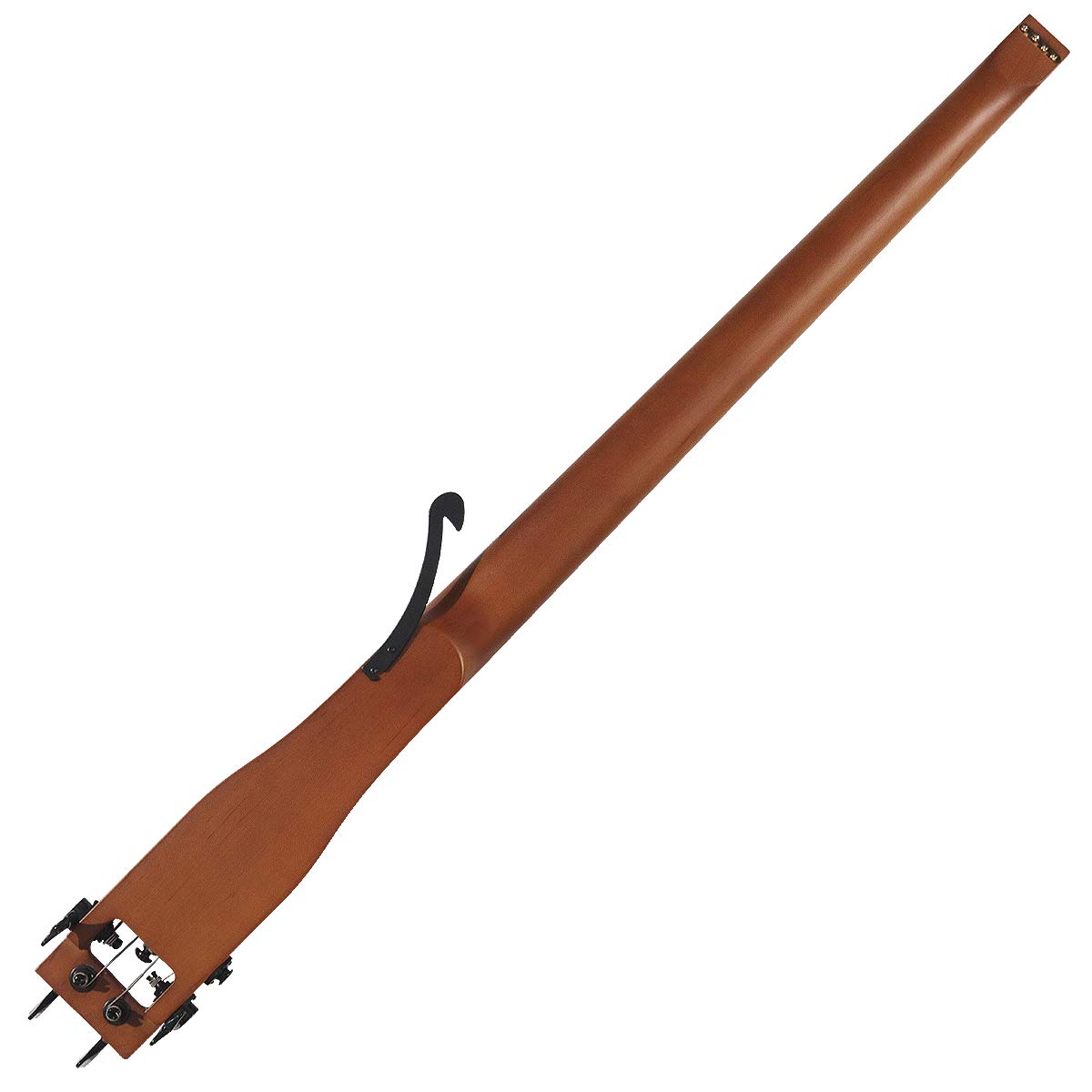 AGB lewa ręka basowa plecak przenośny 4 struny gitara podróżna z torbą gigg (brązowy)