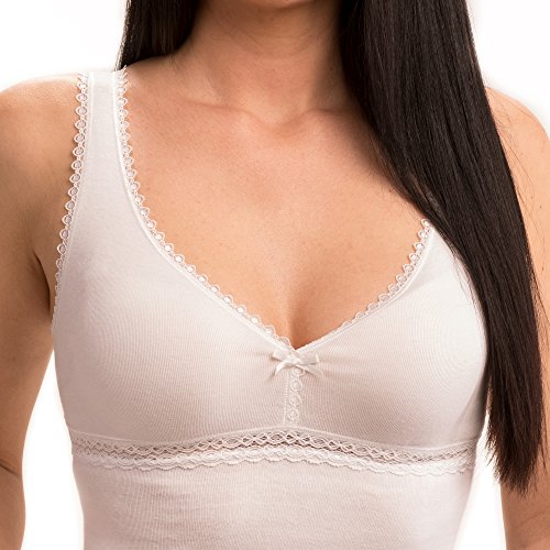 BH-Hemd HERMKO 15804740 2er Pack aus 100% Bio-Baumwolle