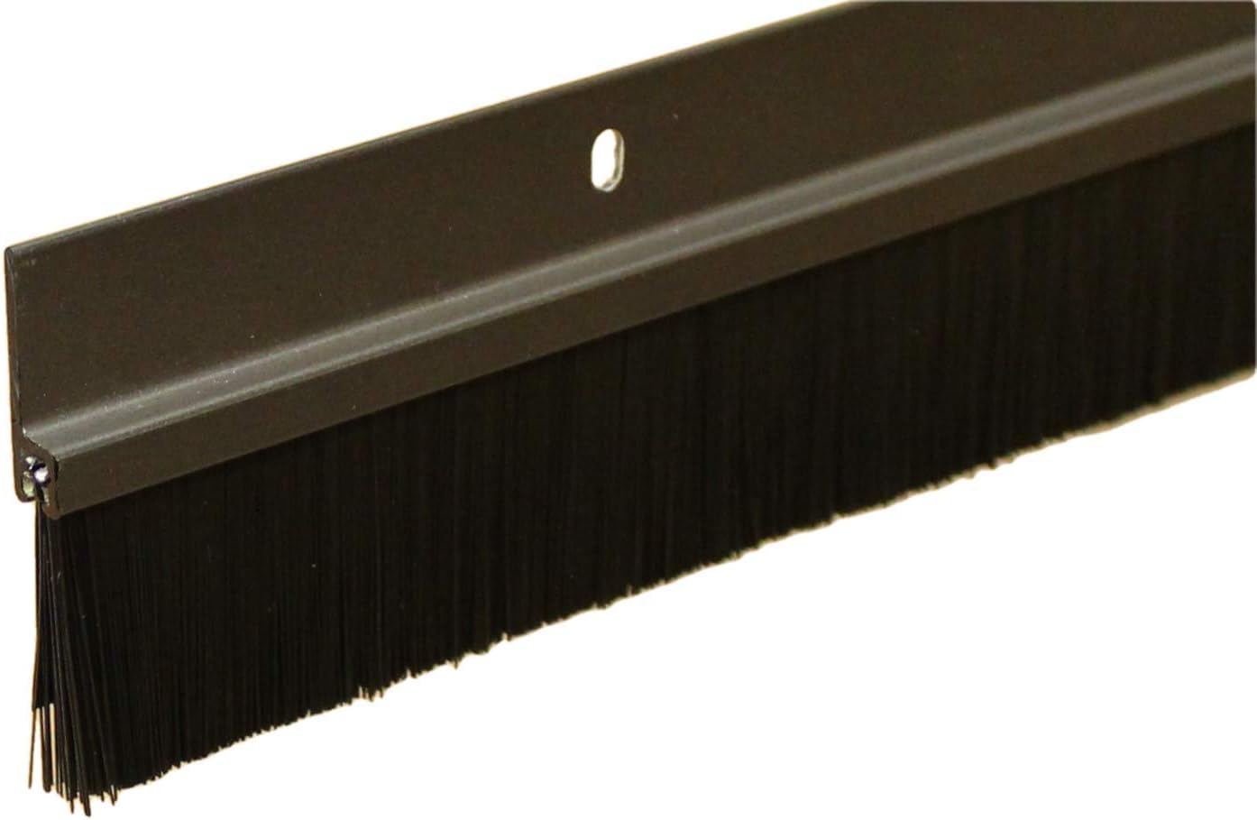 Brush Sweep Door Sweep with Black 1 1/2" Brush (3 FT, Brown) Buy Online at Best Price in Egypt
