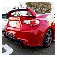 Amazon.co.jp: リアスポイラー 車のスタイリング 86 GT86 未塗装黒 FRP