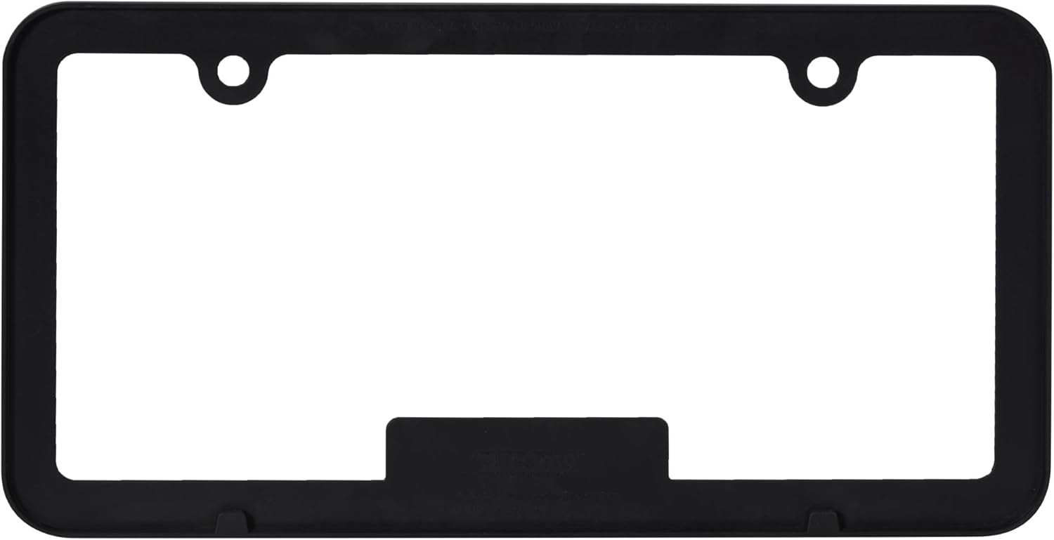 Chroma 042616 Racing Development TRD Black Metal License Plate Frame compatable with Toyota