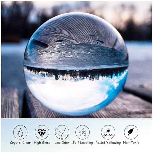Image of KRAFTMASTERS UV Resin Clear Tough, Transparent UV Curing Resin Glue Hard Type, Ultraviolet Curable Sunlight Activated Crystal UV Resin for DIY /Kids Jewelry Craft Making (10GRAM)