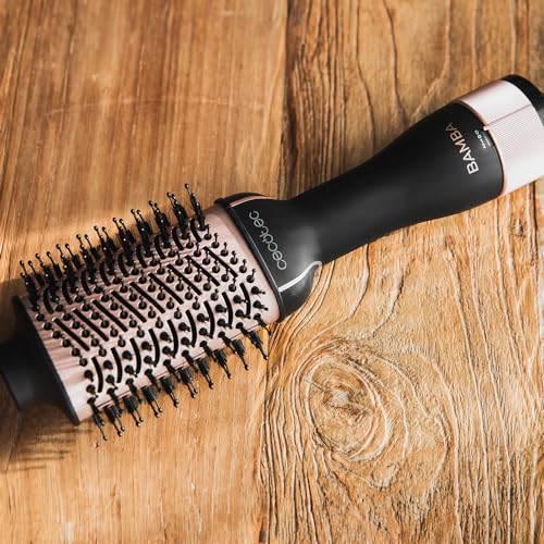 Cecotec Volumenbürste Bamba CeramicCare Unique. 1200 W Leistung, 2 in 1: Haartrockner und Styler, Keramikbeschichtung, 2 Geschwindigkeiten und 3 Temperaturen, Luftstromfunktion.