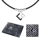 [コラントッテ] 限定品 [AURA PREMIUM BOX] 磁気ネックレス メンズ プレゼント クリスマス (シルバー, LL)