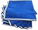 Antibacterial Microfiber Towels 6 Pack Set - Premium Large Zombie Cloths 16" 300GSM - Lab Tested 99.9% Effective Antimicrobial Fabric For Killing Bacteria, Odor Eliminator, Window Cleaning