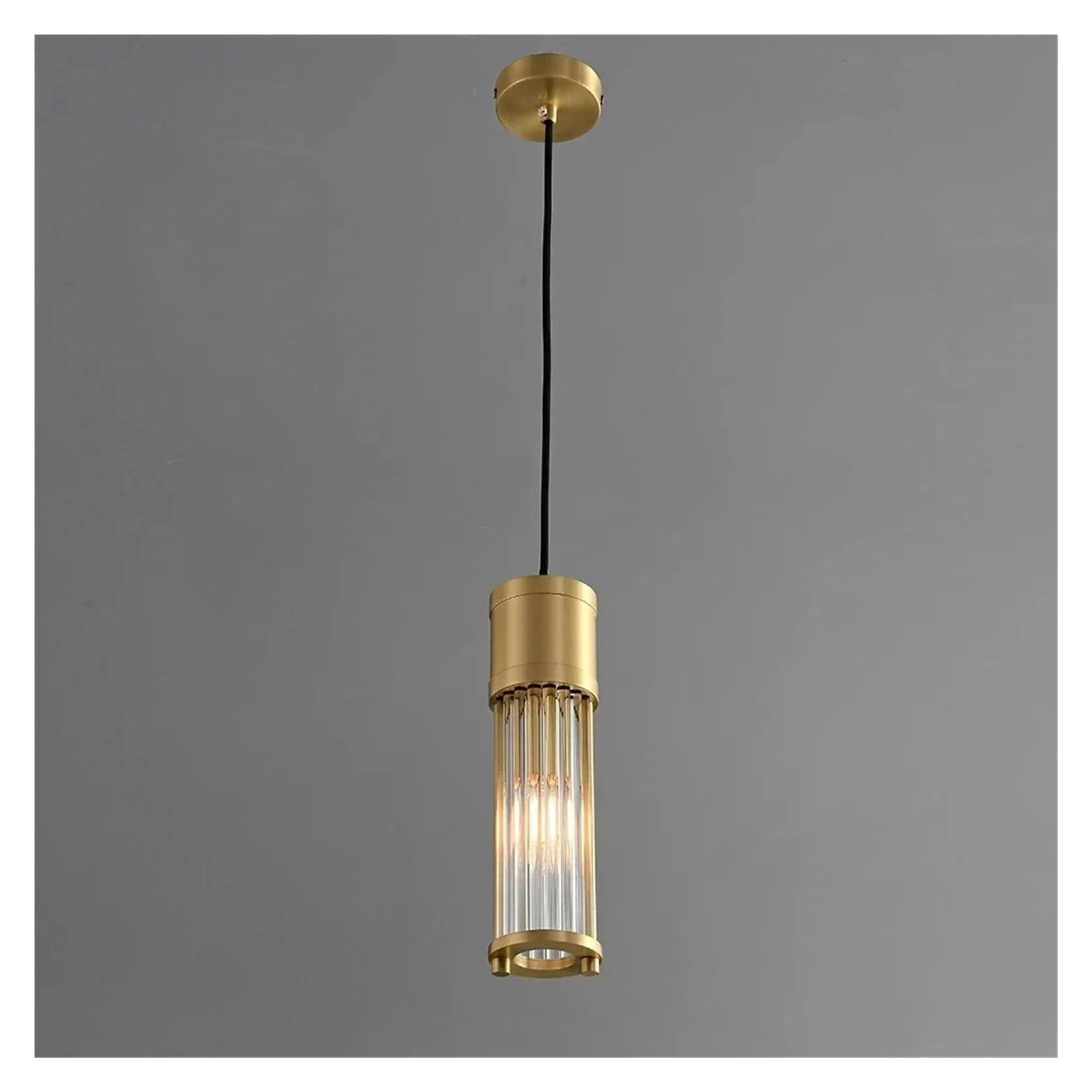 ASerZenith Lights Kitchen Island Lighting Glass Cap Adjustable Hanging Lighting Fixtures Chandeliers For Dining Room Hall Copper