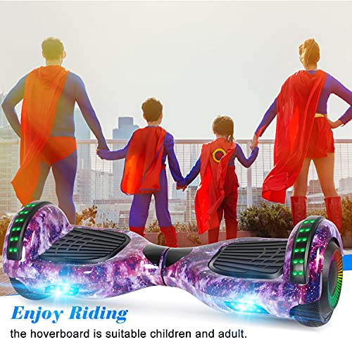 Image of FLYING-ANT Self Balancing Scooter, 6.5 inch Two-Wheel with Bluetooth and Flashing LED Lights