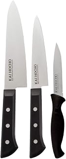 Kai Hocho Japanese Premium Chef Knive 7.36 Inc, Micro Serrated Knive 3.7 Inc, Premium Petty Knive 4.8 Inc, Black Stainless Price In India