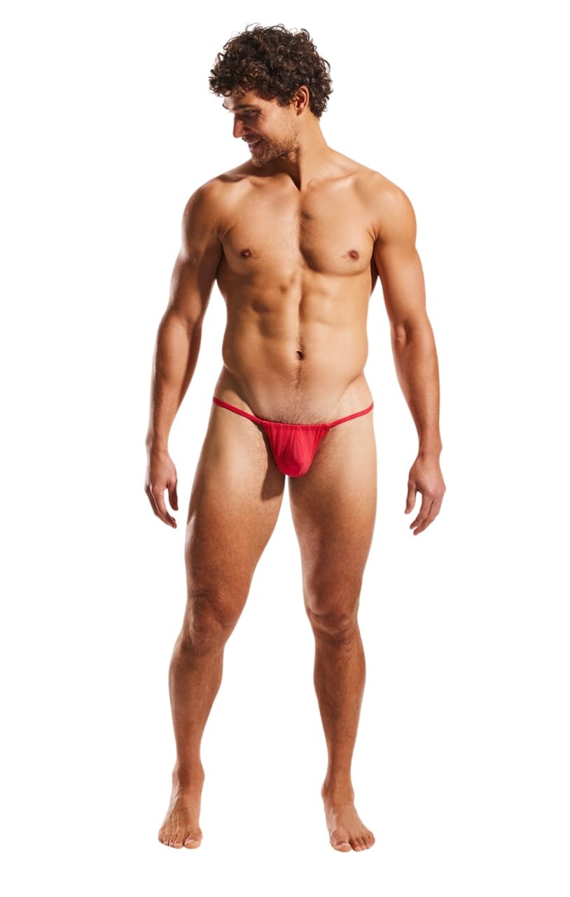 Cocksox Underwear, Bamboo String, Ember, Men's Size XL, Pack of 1
