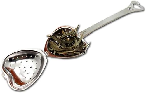 Miniatura 9 de 10pcs filtro de té colador de té herramienta de té infusor de té colador en forma de corazón infusor de té