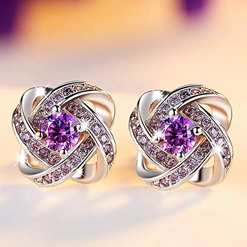 Boucles d'oreilles goujon argent sterling 10mm bijoux femelles