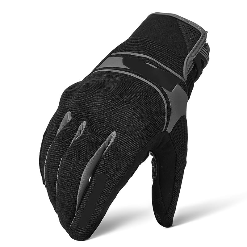 Guanti Moto Guanti da equitazione corsa traspiranti for motociclisti, guanti touch screen uomo e donna