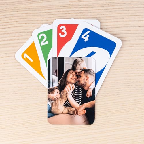 Wanapix | Personalisiertes Kartenspiel mit eigenen Fotos drucken | 100% personalisierbar | Original Gesellschaftsspiel | 108 Karten | Für Familien und Kinder – Bild 4