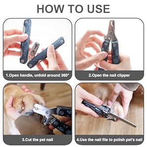   Dog-Nail-Clipper4-in-1-Multifunction-Pet-Nail-Clippers-Heavy-Duty-Metal-Dog-Nail-Trimmers-Perfect-for-Large-Medium-and-Small-Breed--Dog-Nail-Trimmers-Designed-for-Thick-Toenails