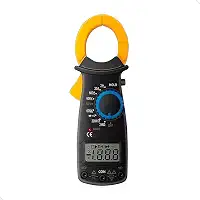 Alicate Amperímetro Digital Profissional Lcd Multimetro Multiteste Mundo Compras