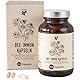 beegut BIO beeImmun 150 Kapseln mit der Weisheit der Bienen (Propolis & Gelée Royal) plus natürlichem Vitamin C, Hagebutte, Reishi & Echinacea in nachhaltiger Verpackung