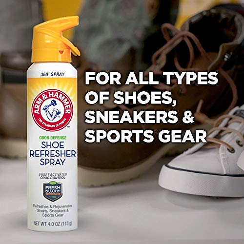 image for premier Arm & Hammer Shoe Refresher Spray Odor Eliminator & Moisture A