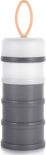 Accmor Baby Formula Dispenser On The Go, Stackable Formula Dispenser Formula Container to Go, Non-Spill Portable Milk Powder Kids Snack Storage Container, BPA Free