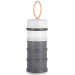 Accmor Baby Formula Dispenser On The Go, Stackable Formula Dispenser Formula Container to Go, Non-Spill Portable Milk Powder Kids Snack Storage Container, BPA Free