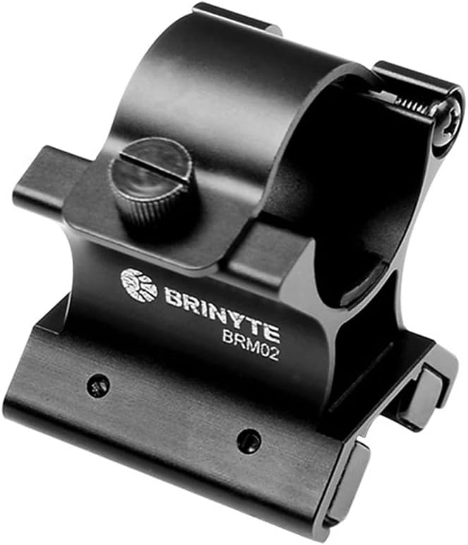Brinyte BRM02 Magnetic Flashlight Mount Holder, Suitable for 25mm~31mm Diameter Flashlight, for Tactical Flalight and Hunting Light