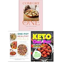 Comfort in One, One Pot Healthy Meals & The One Pot Ketogenic Diet Cookbook 3 Books Collection Set