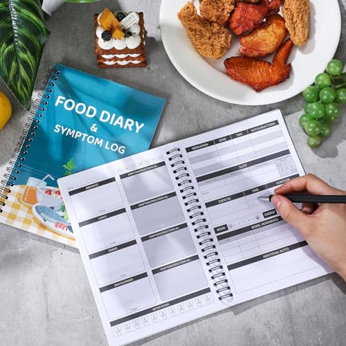 Journal de symptômes et alimentaire pour IBS allergies lot de 2 - 4