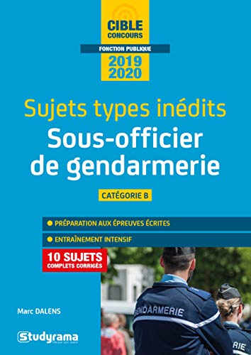 Télécharger Sujets-types inédits - Sous-officier de gendarmerie Livre PDF Gratuit