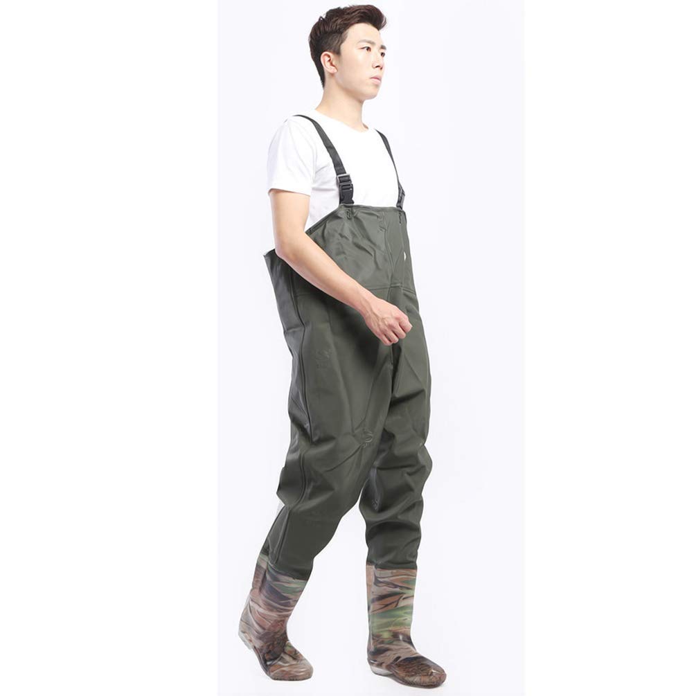 Stivali da Pesca Trampolieri da Pesca per Uomo e Donna, Impermeabile PVC Stivali da Pesca