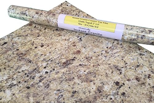 Giallo Napoli Instant Granite by Appliance Art (2' x 6')