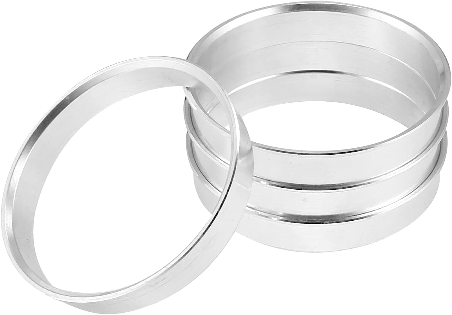 Edinstry 4pcs OD 56.1mm to ID 54.1mm Aluminum Alloy Car Hub Centric Rings Wheel Bore Center Spacer