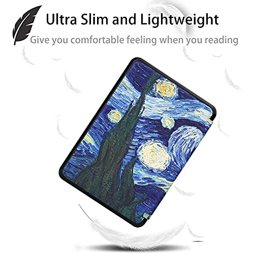 Scsvpn Case For 6'' Kindle Paperwhite 10Th Generation - 2018 Release[Model No.: Pq94Wif] With Hand Strap & Auto Sleep/Wake, Slim Pu Leather Protective Covers Only Fit Kindle Paperwhite 2018 E-Reader #TOP5