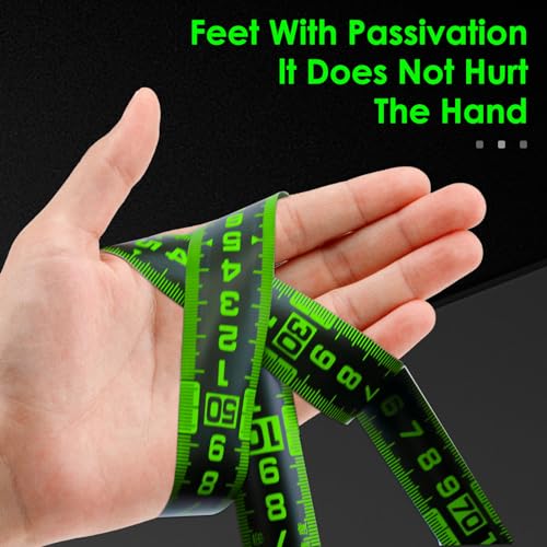 Fluorescence Steel Type Measure, Tape Measure 10 Metre,Transparent Retractable Tape Measure, Personalised Measuring Tape - Image 3