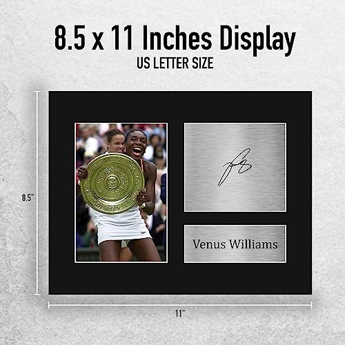 HWC Trading Venus Williams Gifts Signed Printed Autograph Tennis Print Photo Picture Display - US Letter Size - Thumbnail 2