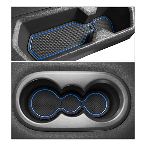 Tapis de porte Tiguan Allspace antidérapant bleu idéal pour les trajets