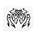 Black Illustration Spider Insect Pattern Cleaning Cloth Screen Cleaner 2pcs Suede Fabric
