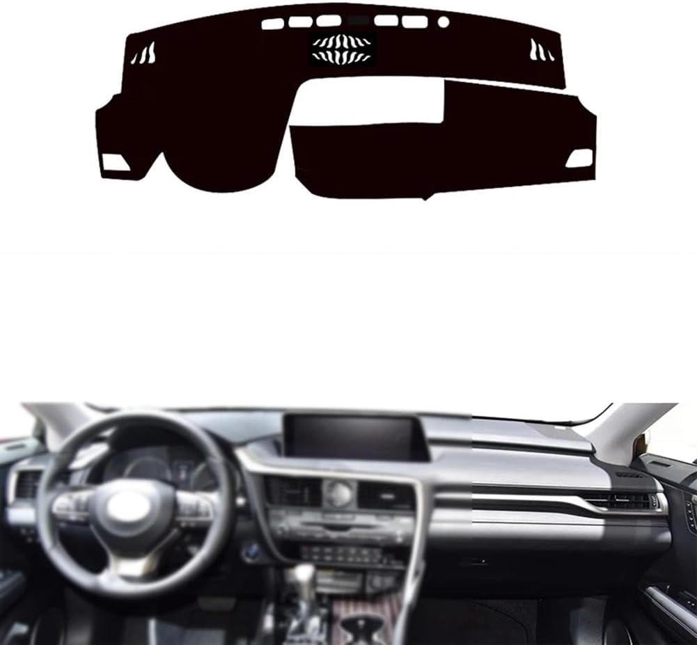 レクサス RX RX350 RX200T RX450H 2016-2019 LHD、車のダッシュボードカバー、多機能ダッシュマット、