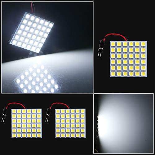 Lámpara LED interior para auto 10-pack 5050 36SMD miniatura 4
