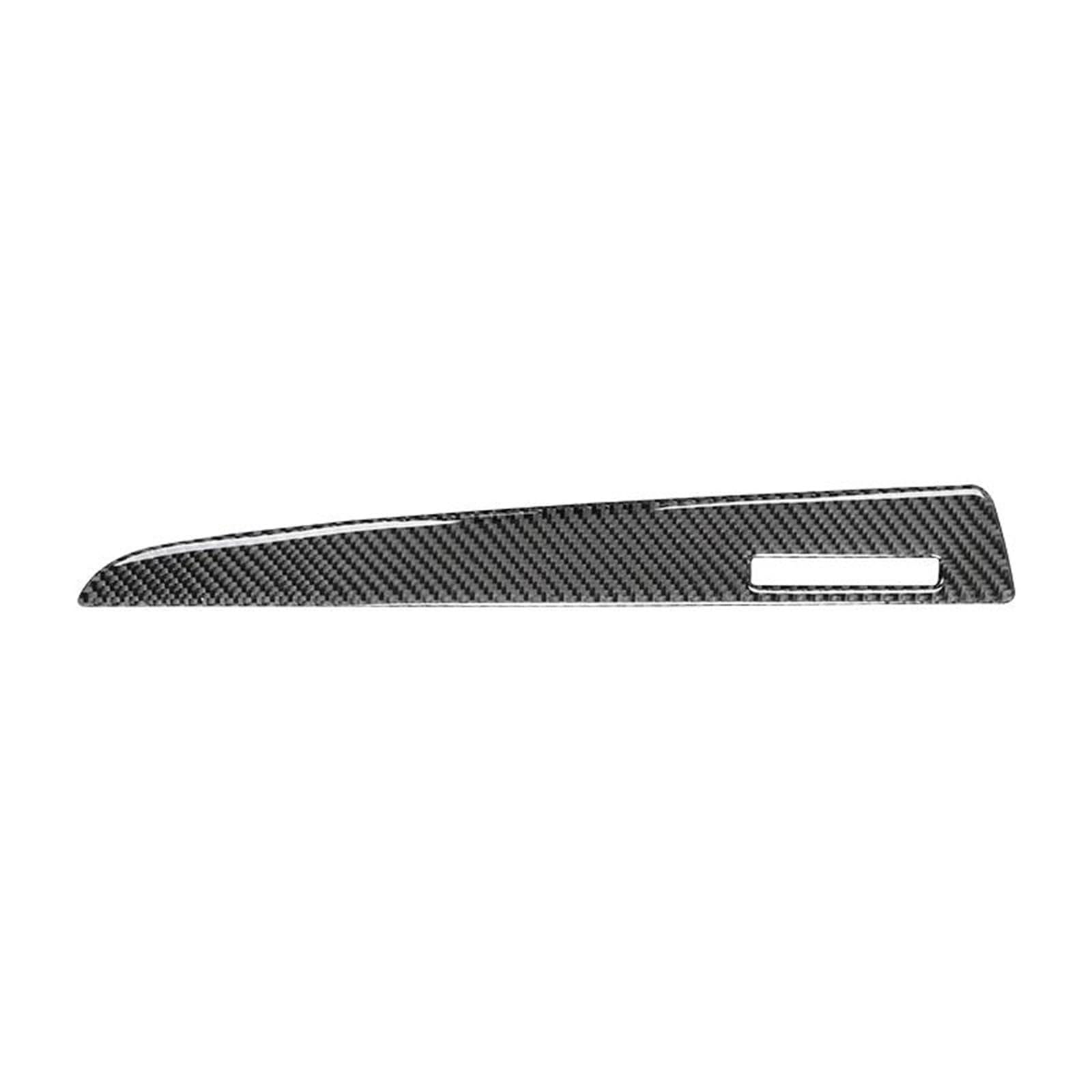 Interior Decal Trim for Q5 2010-2017 Carbon Fiber Modification Interior Car Dashboard Co Driver Decorative Strip Cover Trim Sticker Auto Inner Parts(Left-Hand Drive)