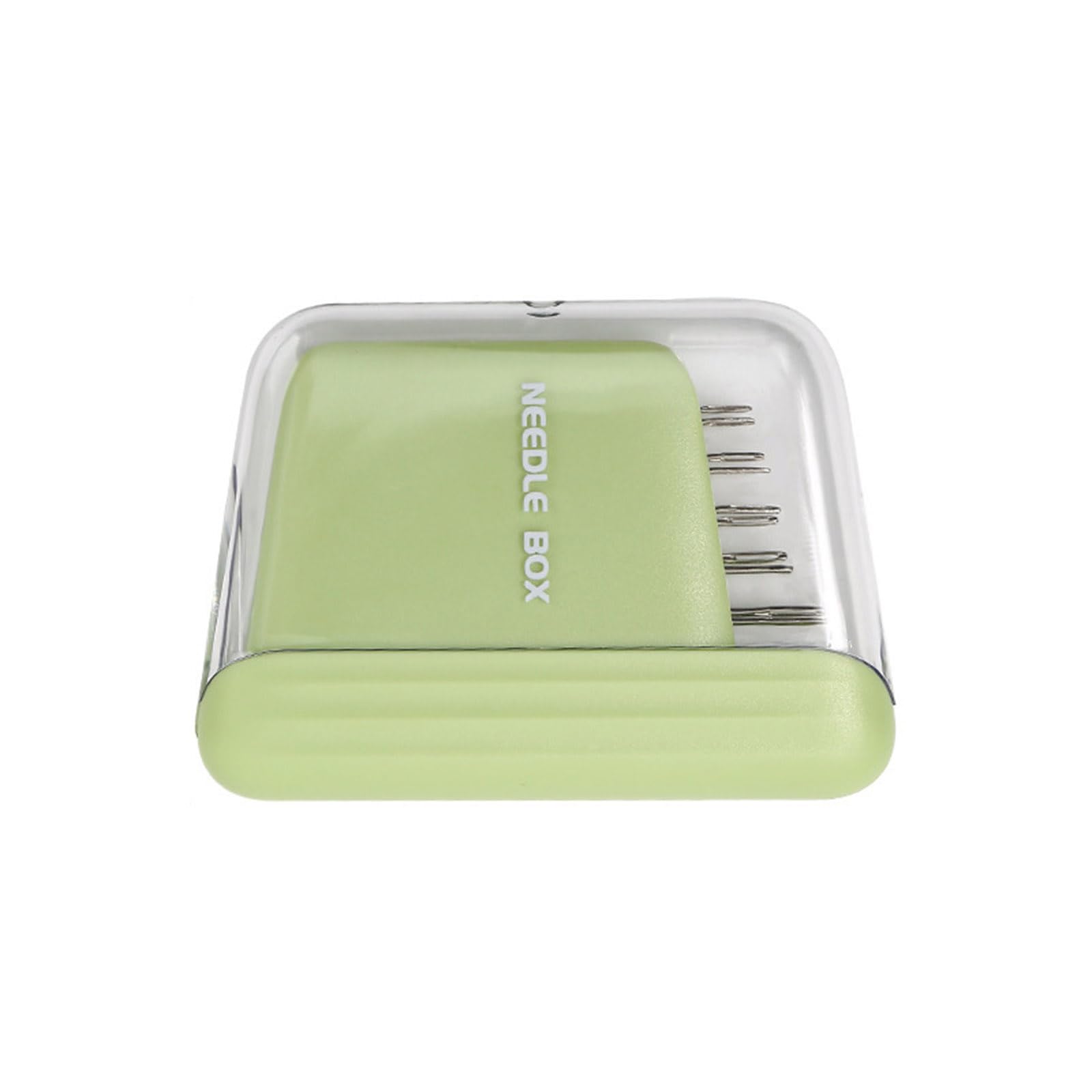 HZBB 10Pcs Sewing Needle with Needle Case for Hand Quilting Stainless Steel Large Eye Sewing Embroidery Case