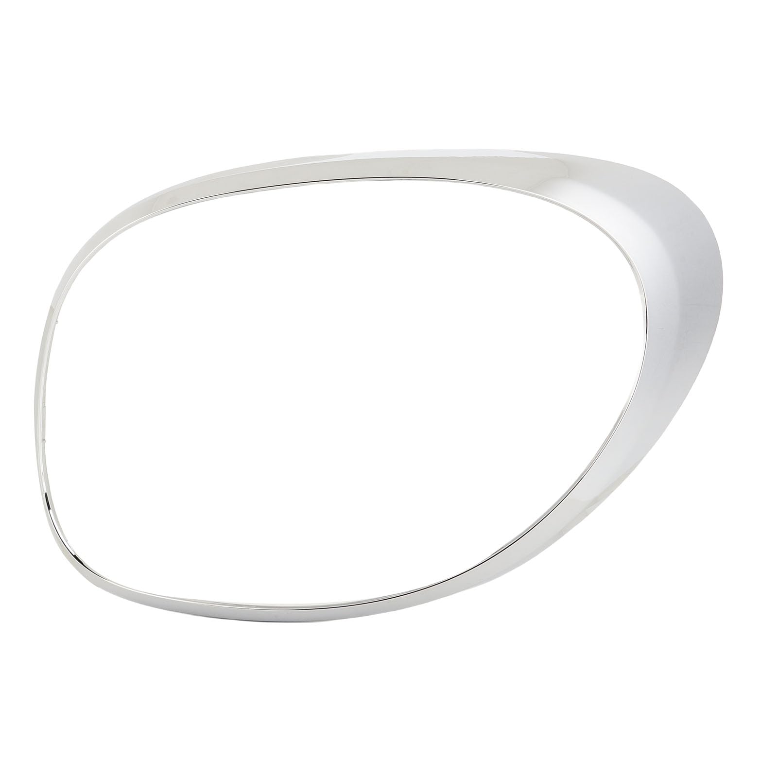 KIMISS Sostituzione Cromata del Fanale Posteriore per 500L 2014-2018, Chiusura Decorativa della Cornice del Fanale Posteriore (Destra: 68235996AA)
