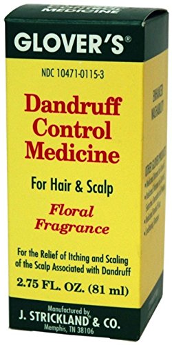 Glovers Dandruff Control Medicine Floral Fragrance, 2.75 oz (Pack of 4)