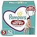 Diapers Size 5, 52 Count - Pampers Pull On Cruisers 360˚ Fit Disposable Baby Diapers with Stretchy Waistband, Super Pack