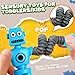 Valentines Day Gift for Toddlers Boy Kid Year Old Age 3 4 5 6 7 8, Robot Sensory Travel Toy 4Pcs Airplane Autism Pop Tube Suction Fidget Toy Autistic Easter Basket Christmas Stocking Stuffers