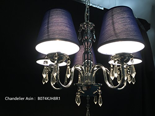 Doooitlight set di 6 paralumi a clip per lampade e...