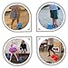 NOLITOY 2 Pairs Sensory Training Stilts with Anti-Slip Design Outdoor Balance for Coordination and Teamwork Development Fun Playthings for Boys Random Color