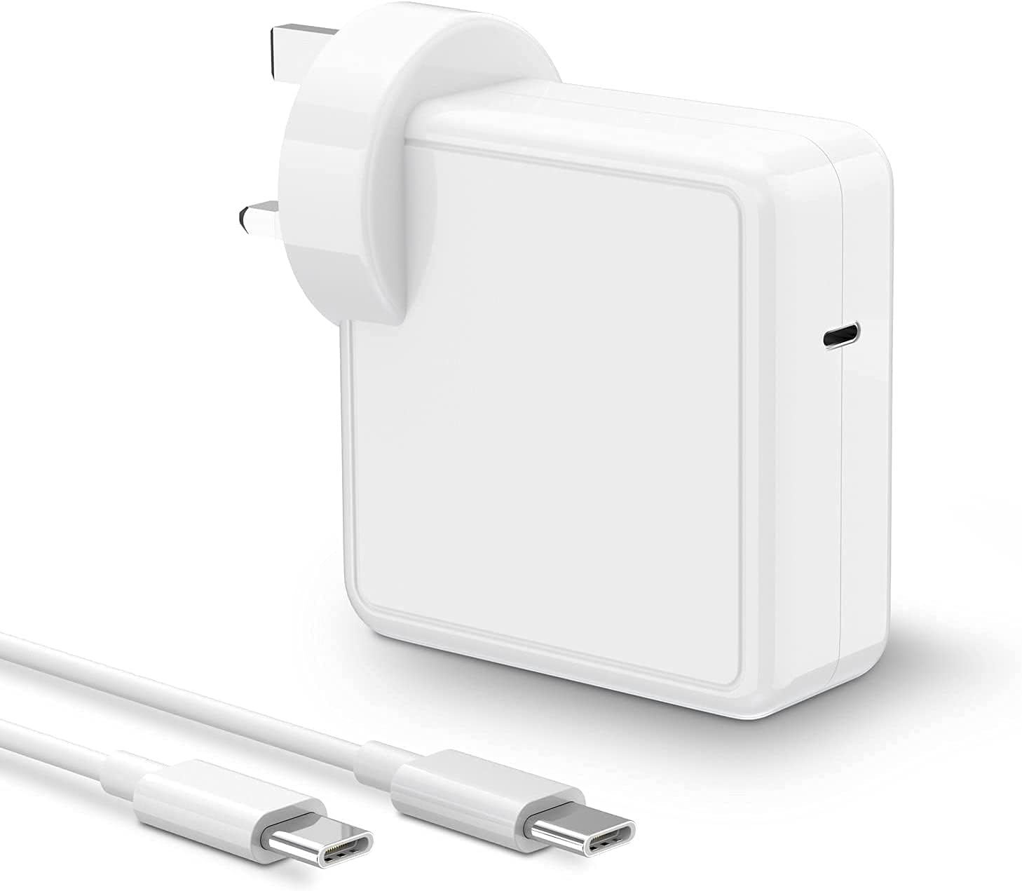 61w USB C Power Adapter,Work for macbook charger For macbook pro 13/14 charger, macbook air charger Work for MacBook Pro charger 12 Inch Included For Mac Power Cable(6.6ft/2m)