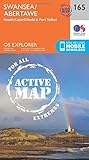 neath port talbot college  Swansea, Neath and Port Talbot: 165 (OS Explorer Active Map)