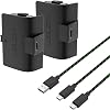 Venom Xbox Controller Rechargeable Battery Twin Pack - Black (Xbox Series X & S/Xbox One)