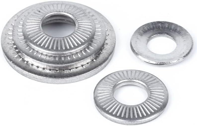 Arandelas de arandela plana grande, Arandelas de seguridad de acero inoxidable 304(50pcs,M16)