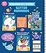 Brain Games - Sticker by Letter: Glitter Mermaids: Includes 1 Glitter Sticker Sheet to Complete Each Image!